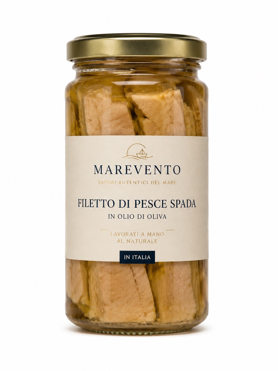 Filetti di Pesce Spada in Olio di Oliva – 190g